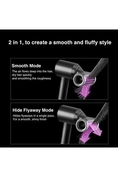 Generic For Dyson Hair Dryer Nozzle Smooth Flyaway Attachment