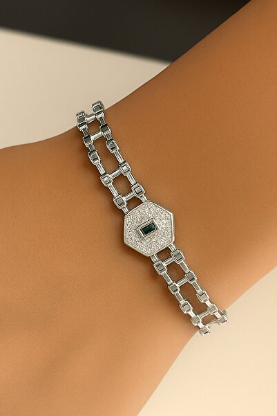 TAKIŞTIR سوار VIP YSX بتفاصيل حجر فضي اللون