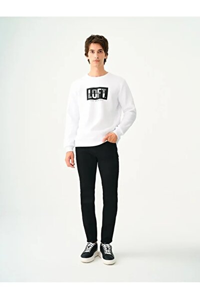 Loft Justin Skinny Fit Erkek Jean Pantolon Lf2034724 CHARLY BLACK