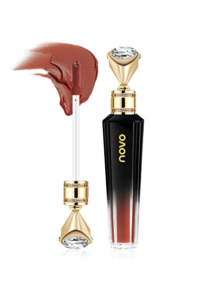 No-vo Matte Lip Gloss, Moisturizing No-Sticky Long Lasting Waterproof Mist Fa...
