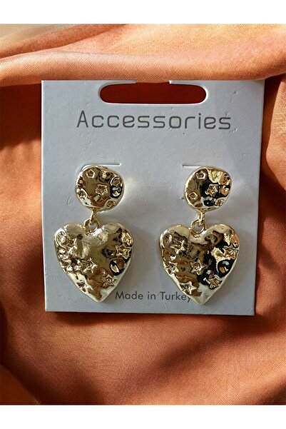 Takıtolia أقراط جريس هارت المطلية بالذهب