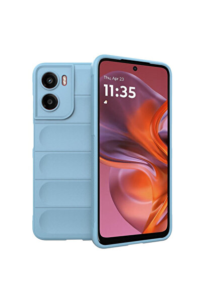 Techsuit Husă Motorola Moto G 05 Magic Shield, albastră