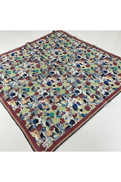 Sinem وشاح موناليزا من القطن الناعم LDFR5804