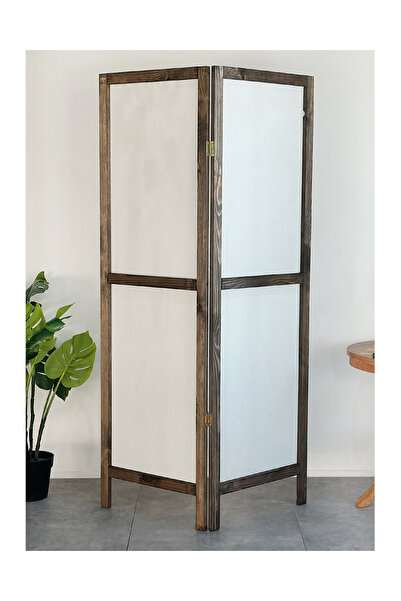 Weblonya Paravan Ahşap 2 Kanat Paravan Seperatör 5214