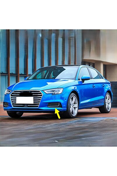 Bisra Audi A3 Sedan 2017-20 Ön Tampon Sol Sis Kapağı Sissiz Krom 8V5807671B