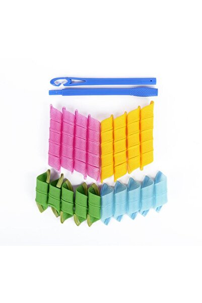 Bifull Flexible Spiral Hair Rollers - Magic Leverag D20mm 16 Pieces -