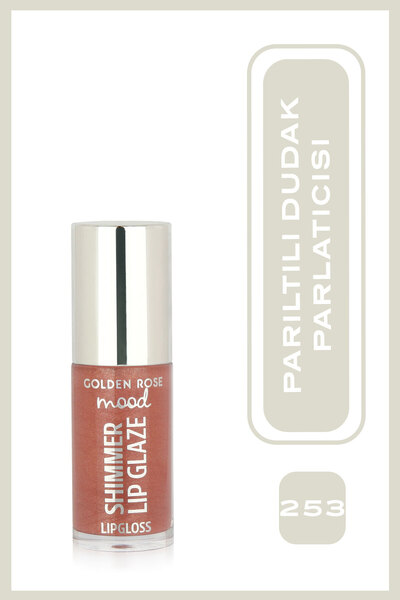 Golden Rose Mood Shimmer Lip Glaze No: 253 Sunset Glaze - Çok Boyutlu Işıltıl...
