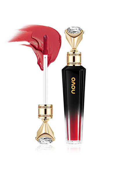 No-vo Matte Lip Gloss, Moisturizing No-Sticky Long Lasting Waterproof Mist Fa...