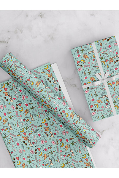 Share the Love Love, Arabic Theme Wrapping Paper