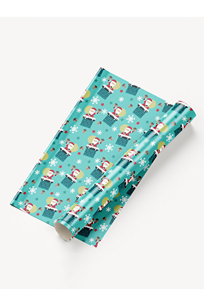 Share the Love Santa In The Chimney Christmas Wrapping