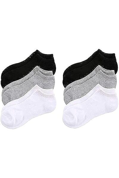 Generic Men's Cotton Low Cut Ankle Socks (6 Pairs)