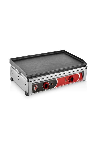 Silverinox Işıkgaz 2151-DZ Düz Döküm Izgara, 70 cm, Elektrikli