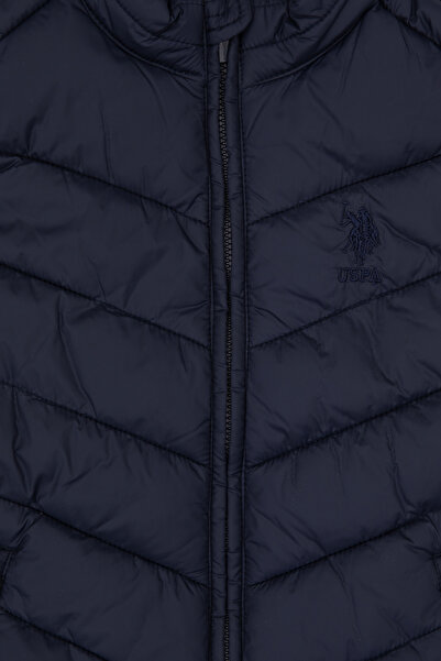 U.S. Polo Assn. Boy's Navy Blue Vest 50310530-Vr033