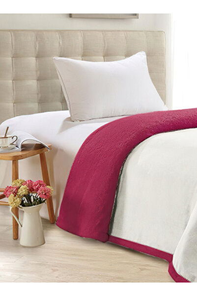 Generic Velvet Fur Blanket 200X220 CM Reversible Throw Bed Blanket for Relaxing and Sleeping