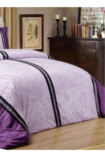 Generic Cozy And Warm Winter Fur Comforter 6 Pcs Set, Size 220 X 240 Cm Floral Bedding Sets Multicolor