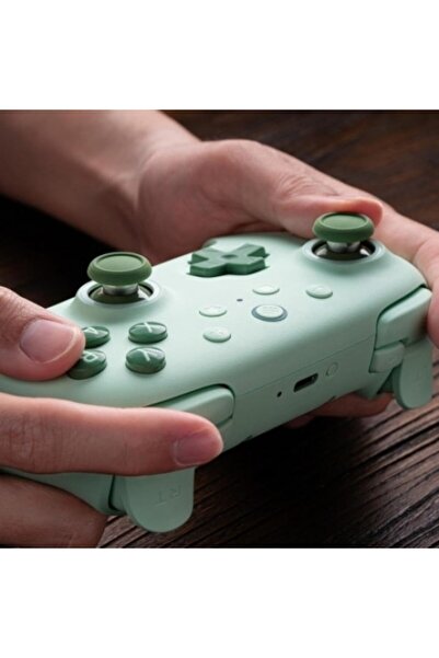 8Bitdo Ultimate 2C Wireless Controller, Green, 2.4G Adapter, USB