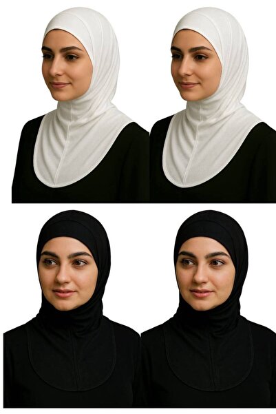 ALDAYER 4 Pieces Ninja Bone Neck Collar Lycra Sports Cap