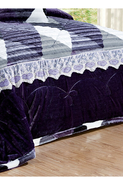 Generic Ultra Soft Winter 4Pcs Comforter Set Single Size 160x210cm Floral Bedding Sets Multicolor