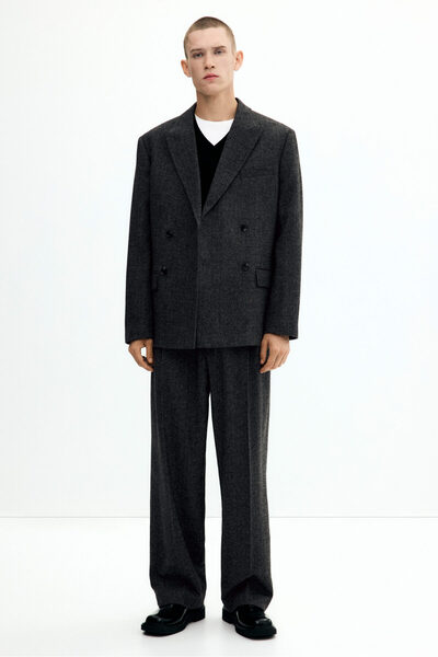 H&M Kruvaze Ceket Relaxed Fit