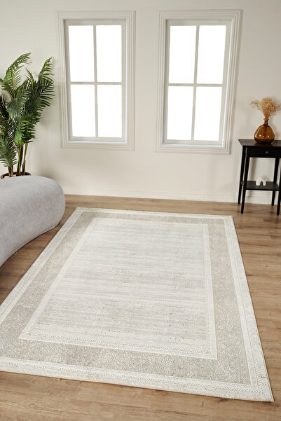 Nova Modern Grey Soft Textured Easy to Clean Living Room Runner Entry Kitchen Bedroom Rug