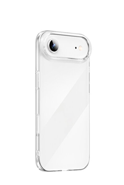Evax (Transparent Mica) iPhone 17 Air Compatible Hard Transparent Mica Non-Yellowing Slim Fit Dust-Proof Case