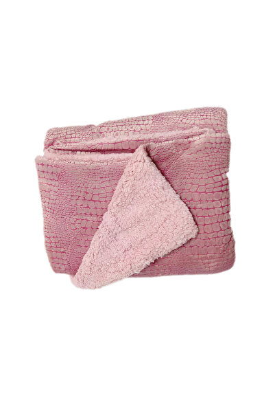 Generic Velvet Fur Blanket 200X220 CM Reversible Throw Bed Blanket for Relaxing and Sleeping