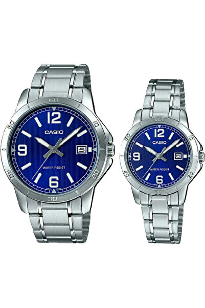Casio M/LTPV004D-2B Analog Couple [Couple Box]