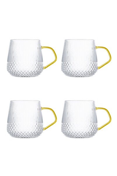 NEOFLAM 400ML BORO MUGS 4PCS SET