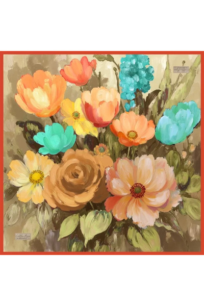 LA BOUTIQUE Fall |   Summer Serenity Scarf 90 X 90 - 2257 05