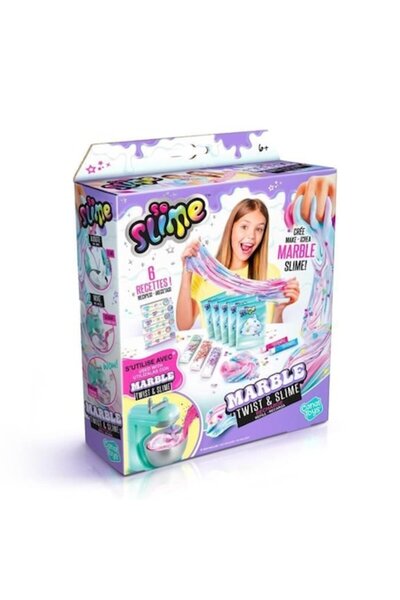 Canal Toys Set creativ pentru copii So Slime DIY - Twist & Slime, Jucării Can...