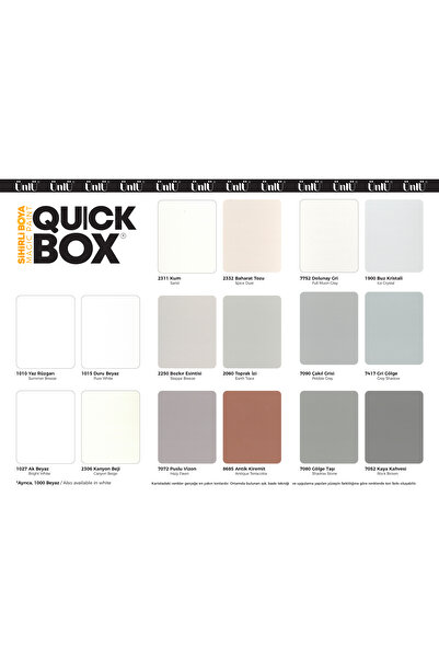 Ünlü Boya Quickbox Sihirli Boya 1 L