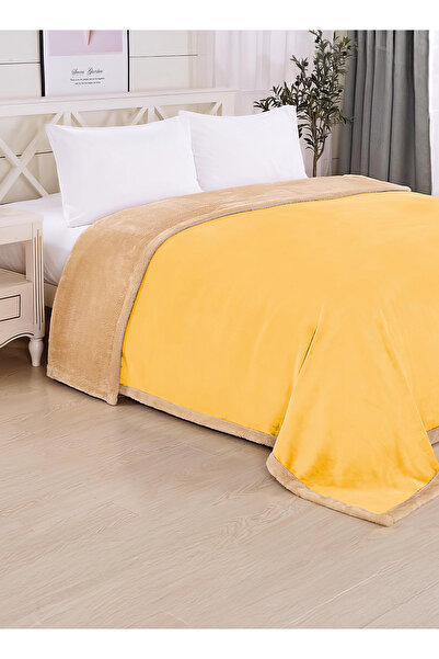 Generic Velvet Fur Blanket 200X220 CM Reversible Throw Bed Blanket for Relaxing and Sleeping