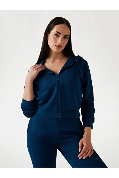 Guess Peony Kadın Yeşil Aktif Sweatshirt V5YQ06KBSL2-FBBO