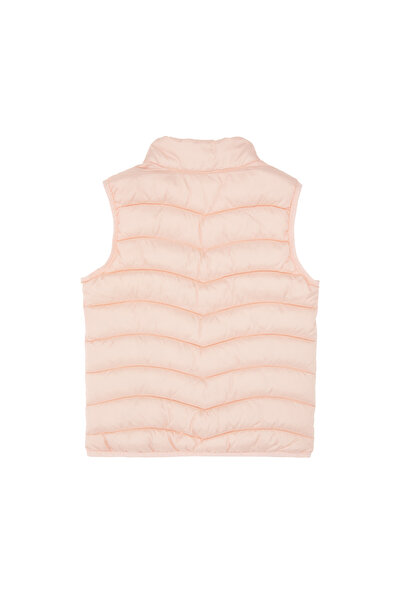 U.S. Polo Assn. Girl's Light Pink Quilted Puffer Vest 50313149-Vr078
