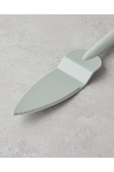 abnturk Yüksek Kaliteli Plastik Pasta Kesmeli Spatula