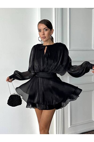 MAXMOOR Herper Elbise Siyah- 3048