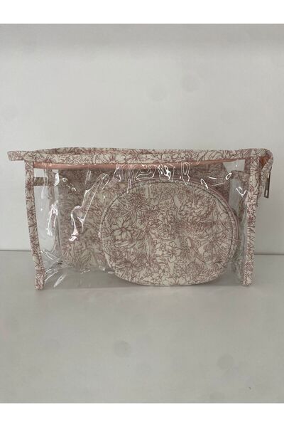 Cosmo cosmetic Set of 3 makeup bags