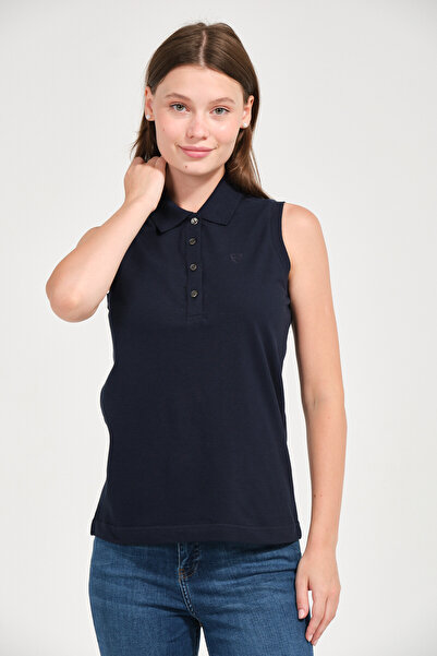 MSW Women's Regular Fit Sleeveless Polo