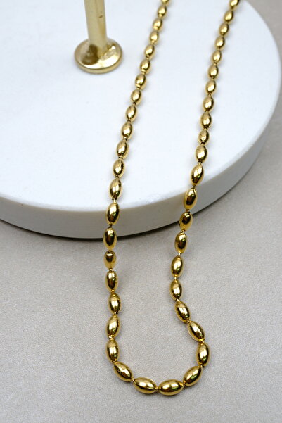 Zalifra قلادة داملا موديل أنيقة وراقية من الفولاذ باللون الذهبي