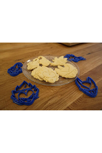 Rapithwin قالب تشكيل العجين على شكل دراغون بول زد، 4 قطع