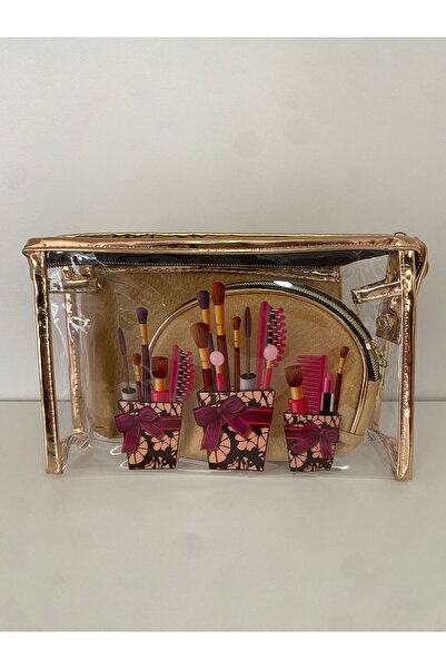 Cosmo cosmetic Set of 3 makeup bags