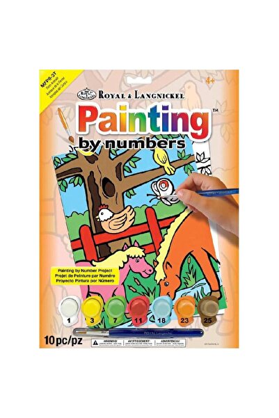 Royal&Langnickel حيوانات المزرعة - التلوين حسب الرقم