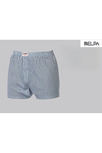 belpa Lenjerie de corp Ersa pentru bărbați, cu nasturi cu imprimeu, pachet de...