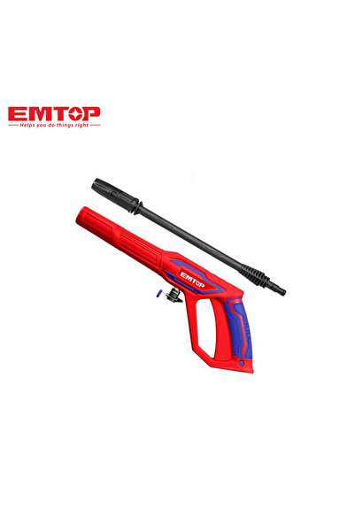 EMTOP "EMTOP مسدس غسيل سيارة بوصلة سريعة – بلاستيك متين 460 ملم لأداء قوي وسهولة تنظيف خارجي"