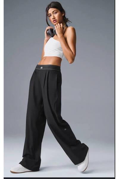 AiQi سروال نسائي من قماش المظلة من AIQ