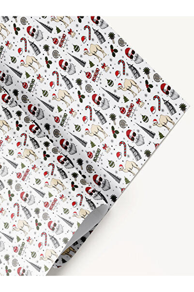 Share the Love تغليف سانتا كلوز - ثيم عيد الميلاد الإماراتي - أبيض