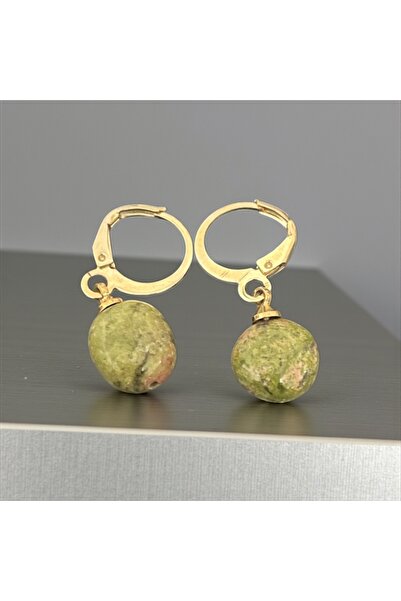 ACCESORİOS Zarif doğal taş küpe