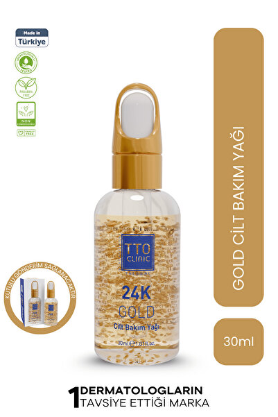 TTO Clinic 24 Carat Gold Skin Care Oil