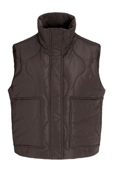 Jack & Jones Women's Stand Collar Quilted Vest - Serena