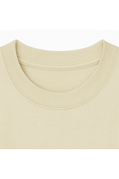 Altair Tr Oversize Beige Unisex Enjoy Tequila Printed T-Shirt